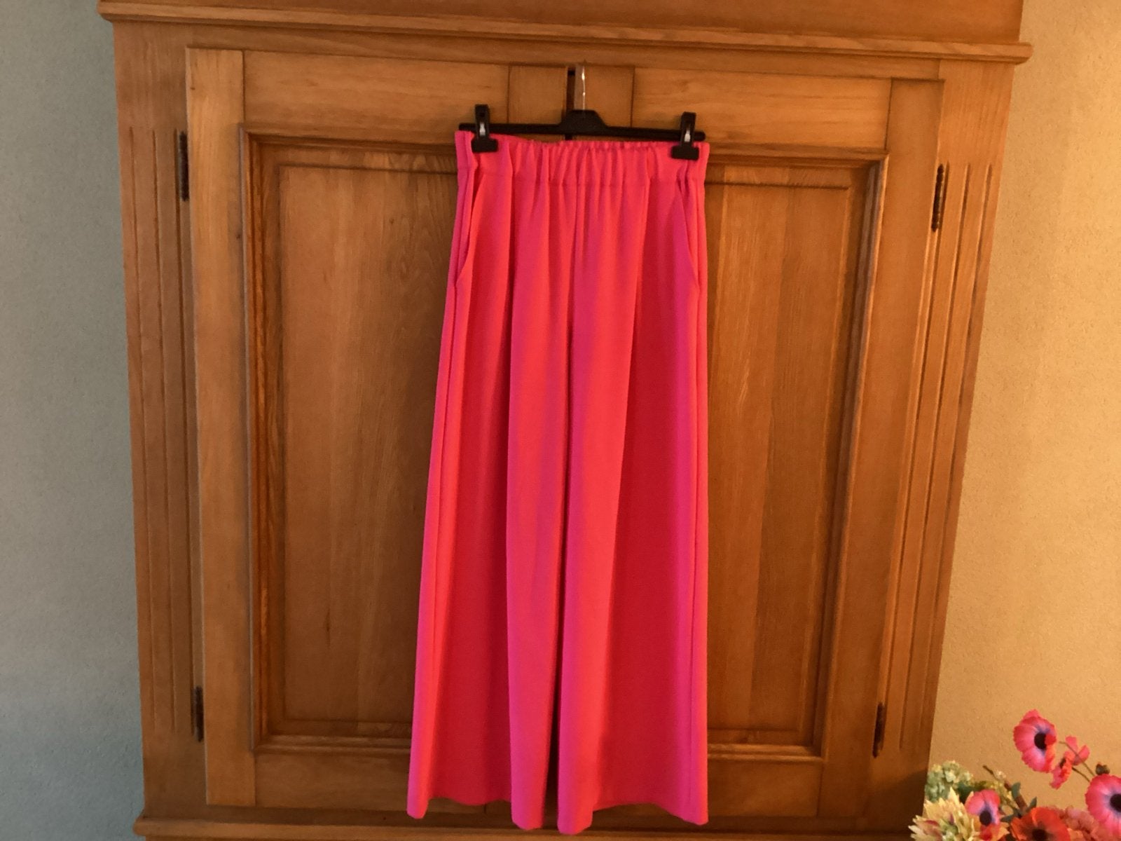 Caroline Biss roze broek, maat 36, Kleding | Dames, Nieuw, Ophalen of Verzenden, Roze, Maat 36 (S)