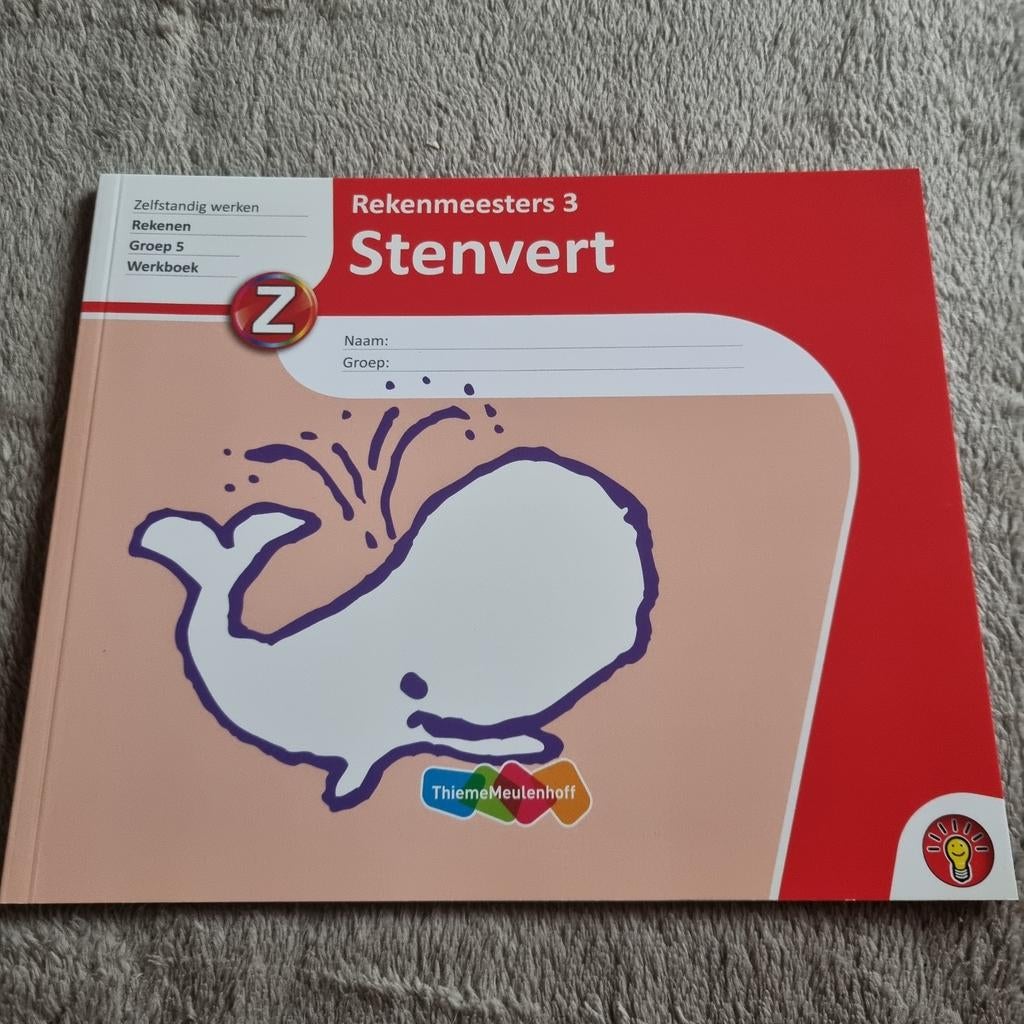Rekenmeesters 3 Stenvert Werkboek Groep 5, Boeken, Ophalen of Verzenden, Nieuw, Stenvert, Non-fictie