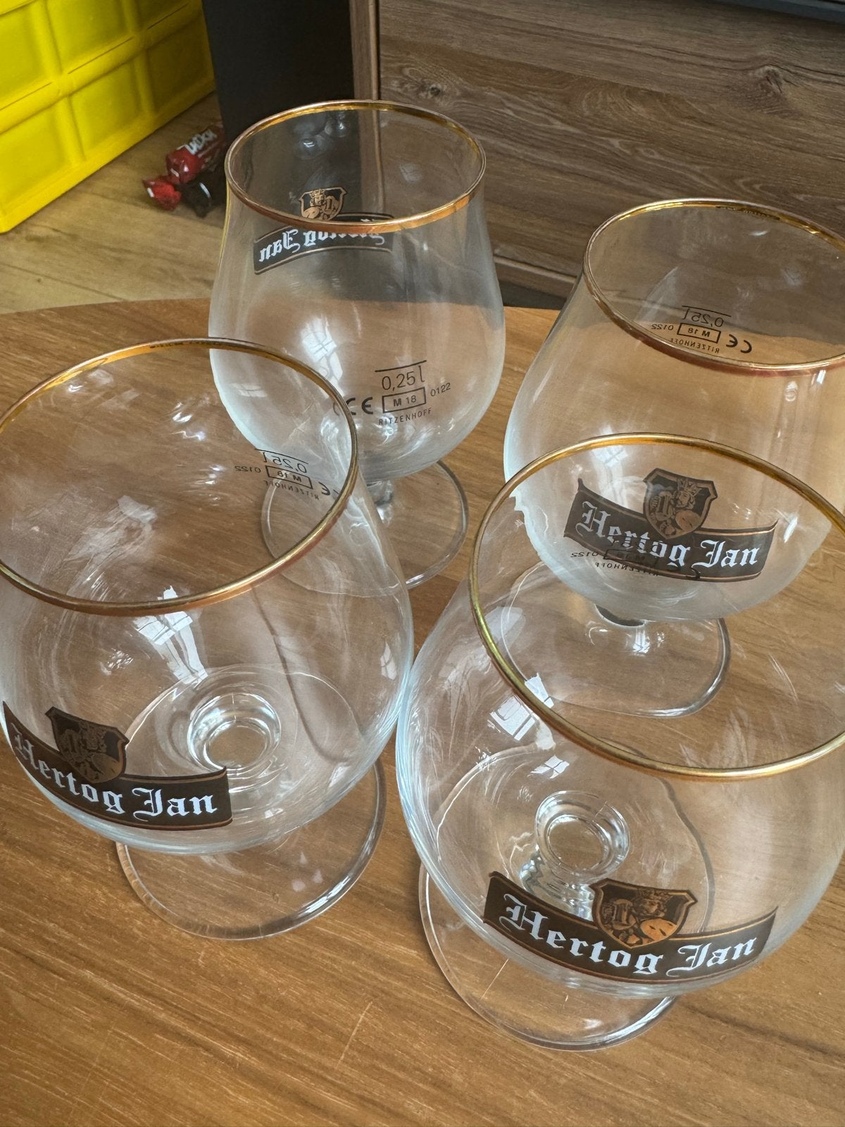 9 Diverse Bierglazen: Hertog Jan, Grolsch, Amstel, Bavaria, Ophalen of Verzenden, Gebruikt, Meerkleurig, Glas