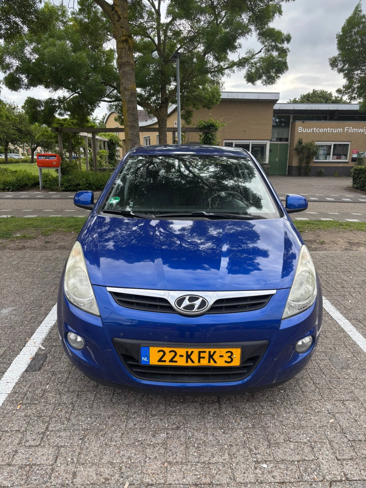 Reliable Hyundai i20-Automatic-APK-03.2027, Auto's, 40 €/maand, 4 cilinders, 1396 cc, Blauw