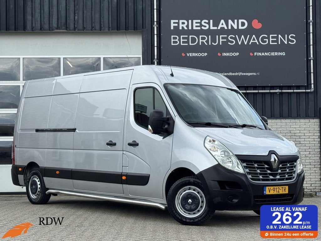 Renault Master 2.3 dCi 145pk L3H2 Energy Trekhaak/Camera/Cru, Voorwielaandrijving, 145 pk, Stof, 4 cilinders