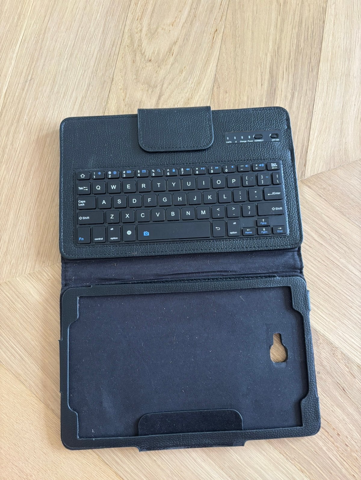 Bluetooth-toetsenbordhoes voor Samsung Galaxy Tab A 10.1, Ophalen of Verzenden, Zo goed als nieuw, 10 inch, Bescherming voor- en achterkant