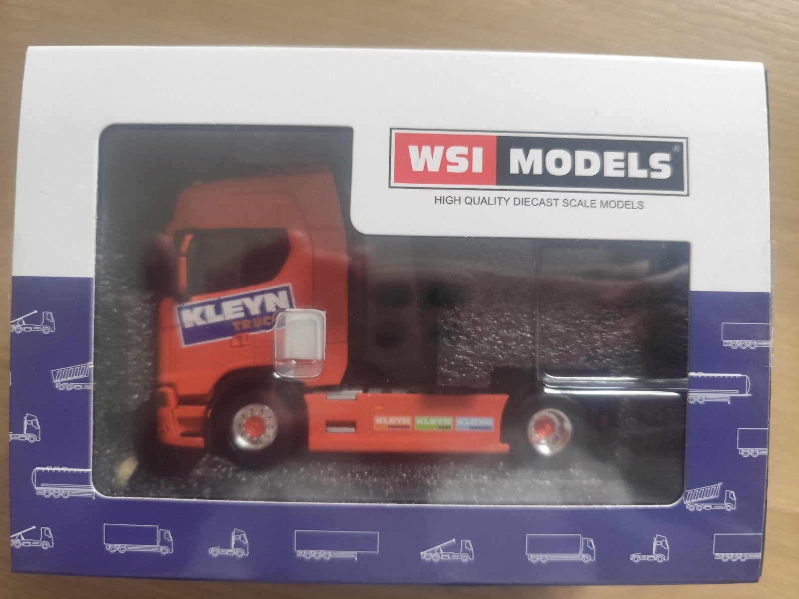 WSI Models Scania S Highline Kleyn Trucks 1:50, Hobby en Vrije tijd, Modelauto's | 1:50, Ophalen of Verzenden, Nieuw, Bus of Vrachtwagen
