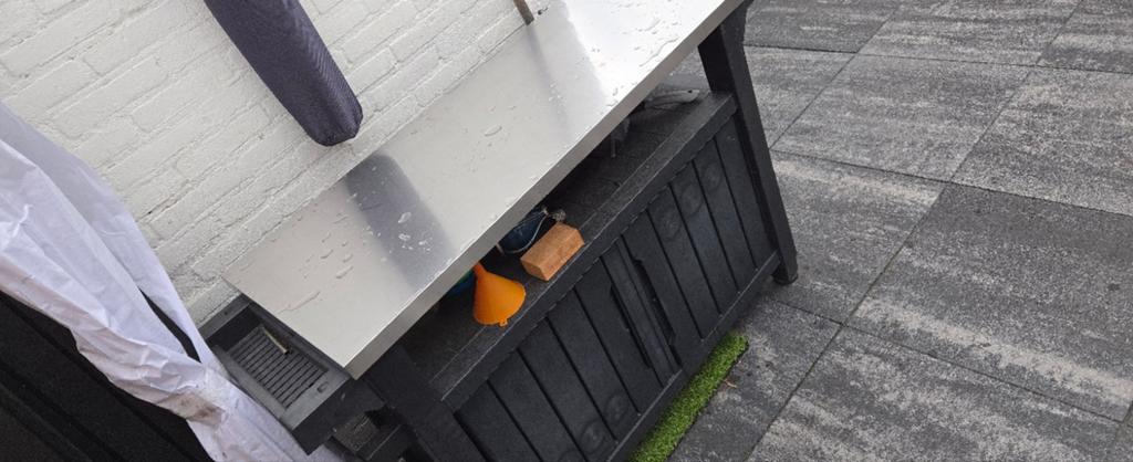 Keter Tafel Rvs blad, Ophalen of Verzenden