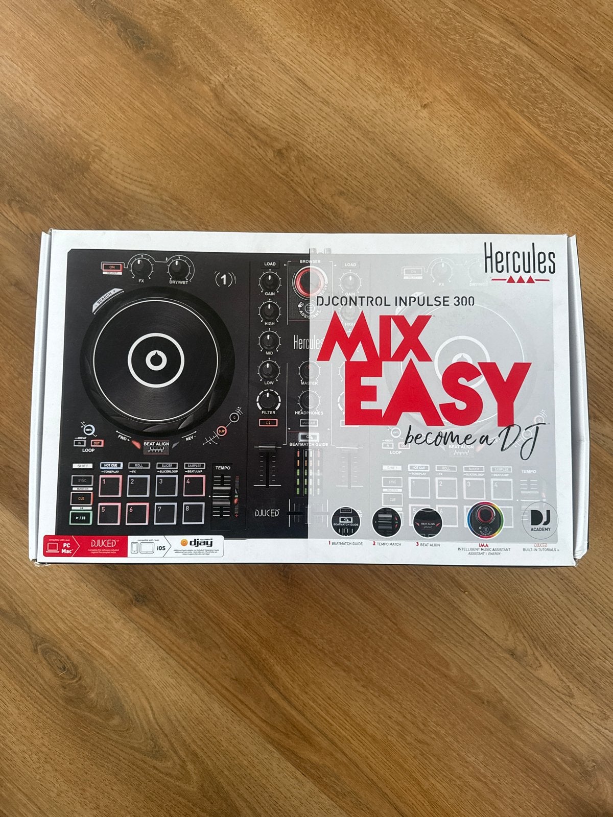 Hercules DJControl Inpulse 300 DJ Controller, Ophalen of Verzenden, Zo goed als nieuw, Dj-set, Overige merken