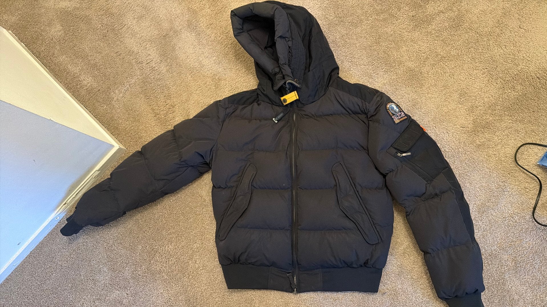 Parajumpers bomber jas M medium, Ophalen of Verzenden, Zo goed als nieuw, Maat 48/50 (M), Zwart