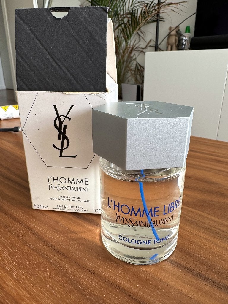 YSL L'Homme Libre Cologne Tonic 100ml tester – zeldzaam, Ophalen of Verzenden, Nieuw