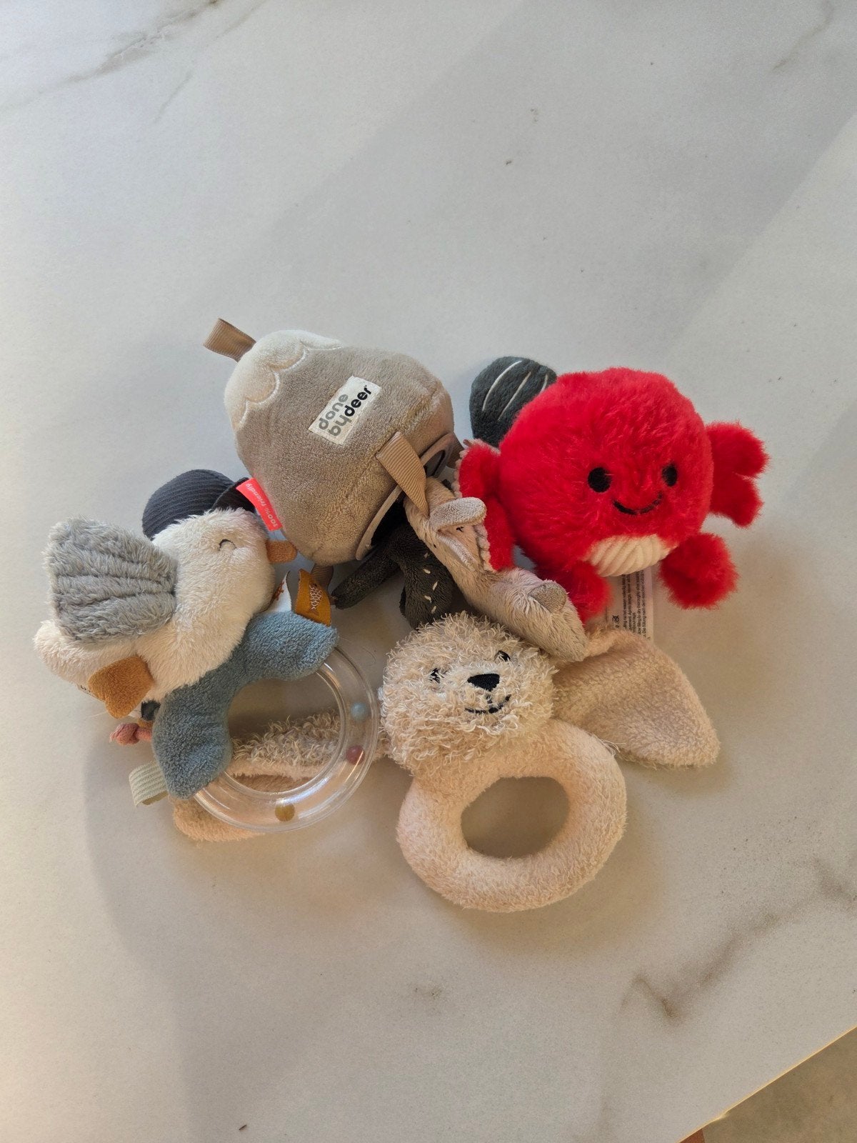 Diverse speelgoed baby, Kinderen en Baby's, Ophalen of Verzenden, Gebruikt, Rammelaar