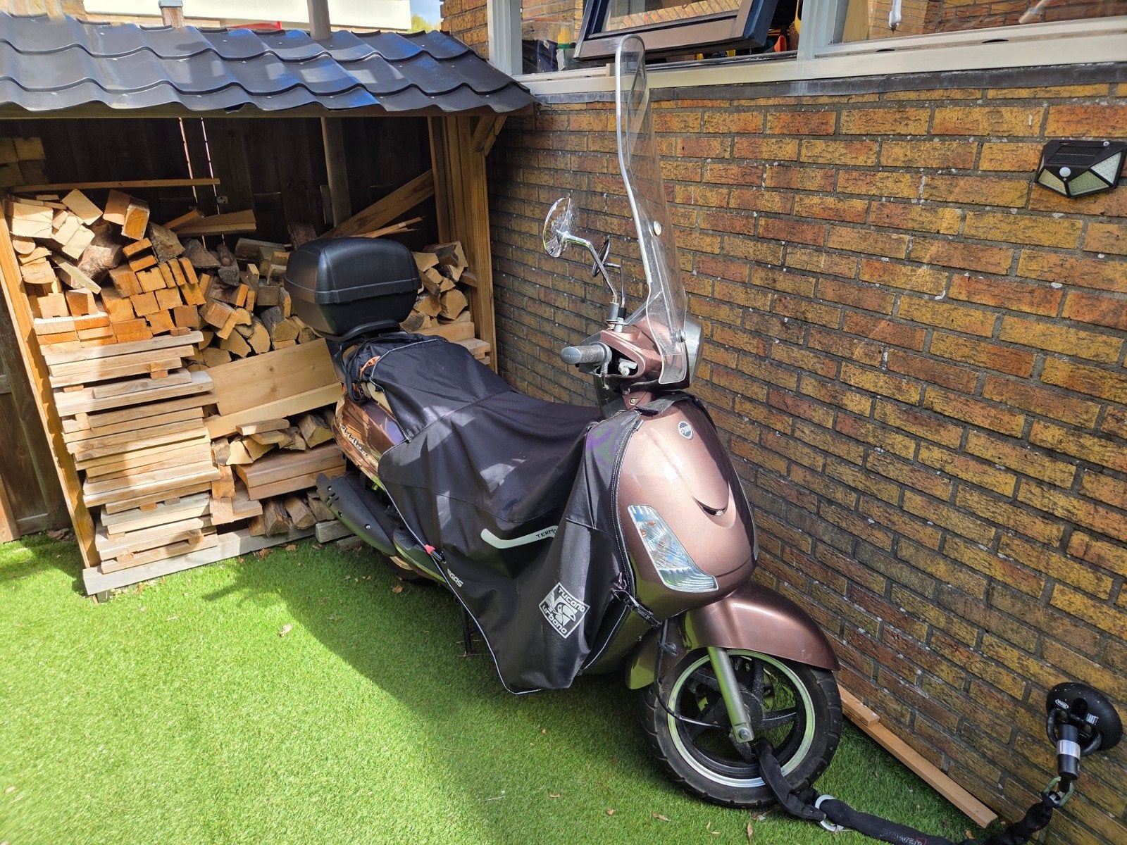 Sym Fiddle II 50S Scooter - Goed onderhouden slechts 7.100km, Ophalen, Gebruikt, Benzine, Fiddle