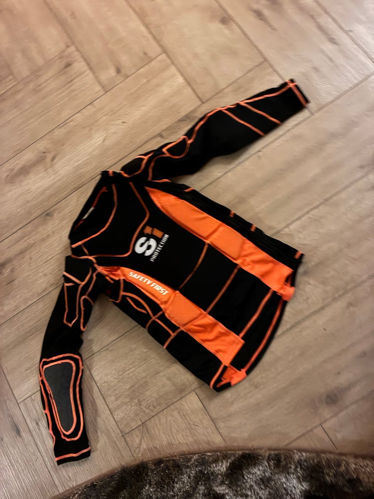 Bodyprotector S1 Zwart/Oranje - Jeugd Maat L, Ophalen of Verzenden, Gebruikt