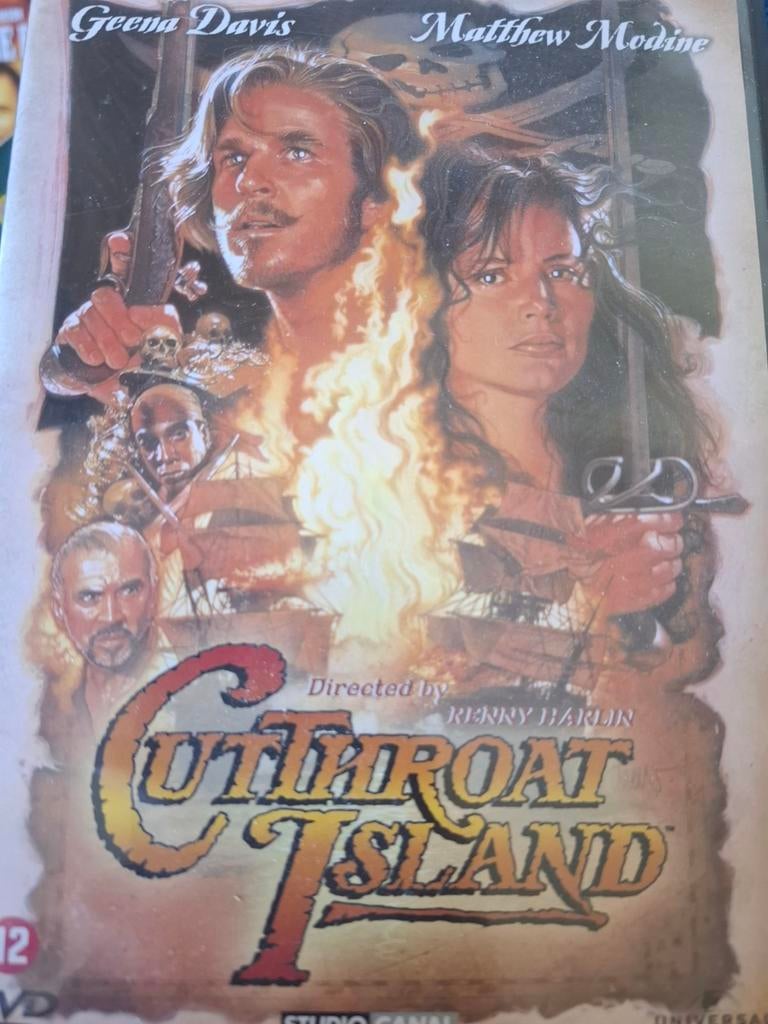 Cutthroat Island DVD, Cd's en Dvd's, Ophalen of Verzenden