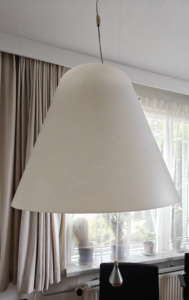 Designer lamp Luceplan Costanza D13sa.s, Ophalen, Zo goed als nieuw, Metaal, E27 (groot)