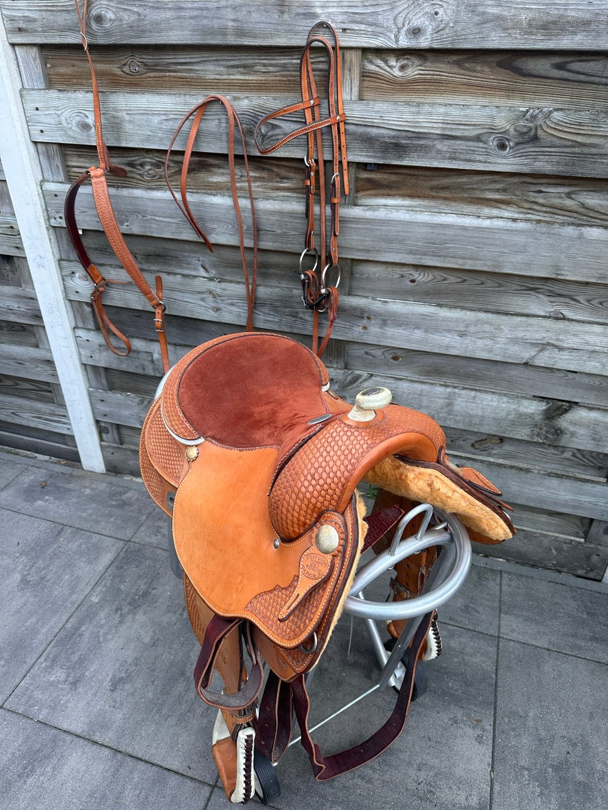Billy Cook Western zadel, Dieren en Toebehoren, Overige merken, Ophalen of Verzenden, Zo goed als nieuw, Overige disciplines