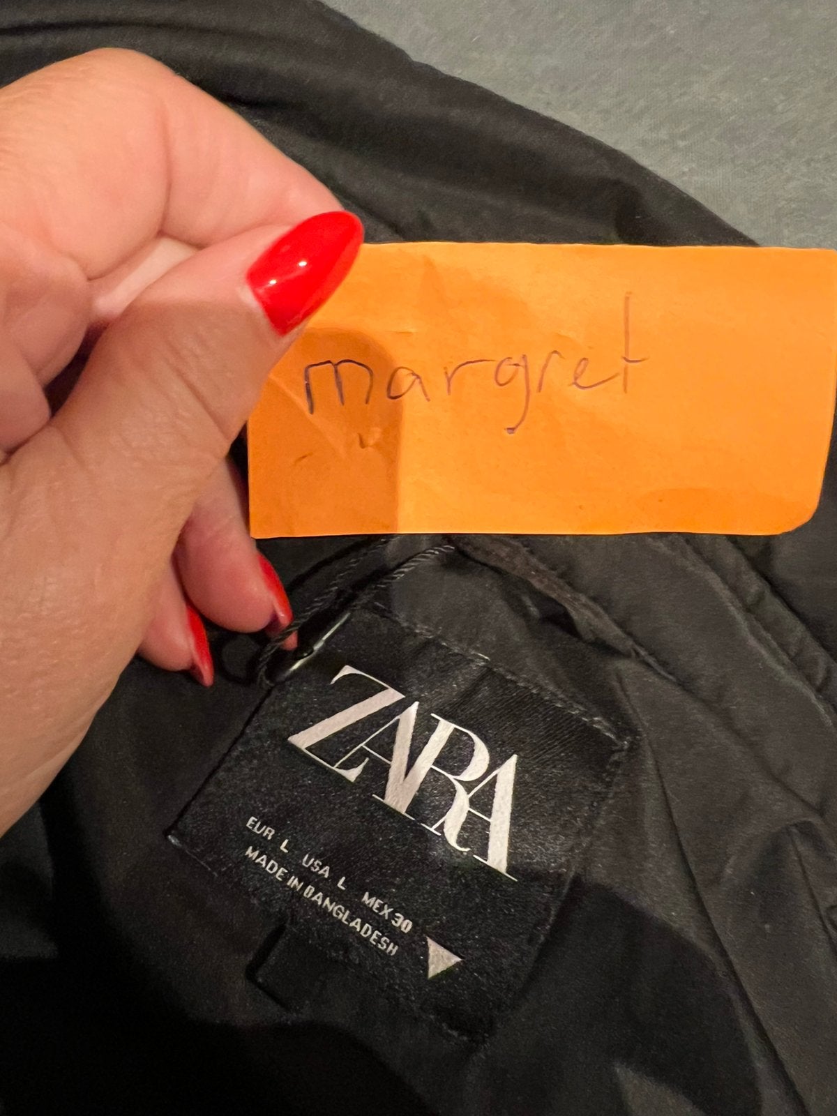 ZARA dun gewatteerde jas maat L zgan, Maat 52/54 (L), F, G, Zara