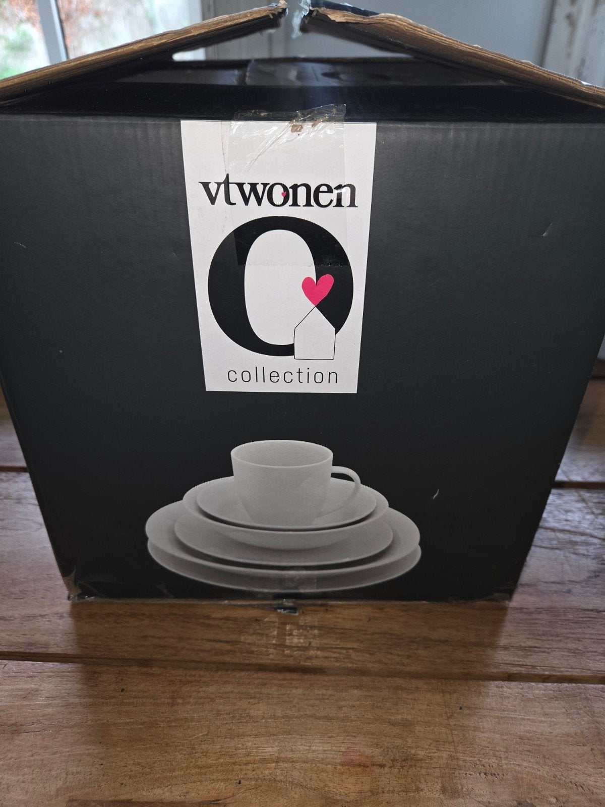 Complete VT Wonen Servies Set - 6 Persoons, Huis en Inrichting, Keuken | Servies, Nieuw, Ophalen of Verzenden, Bord(en), Overige stijlen