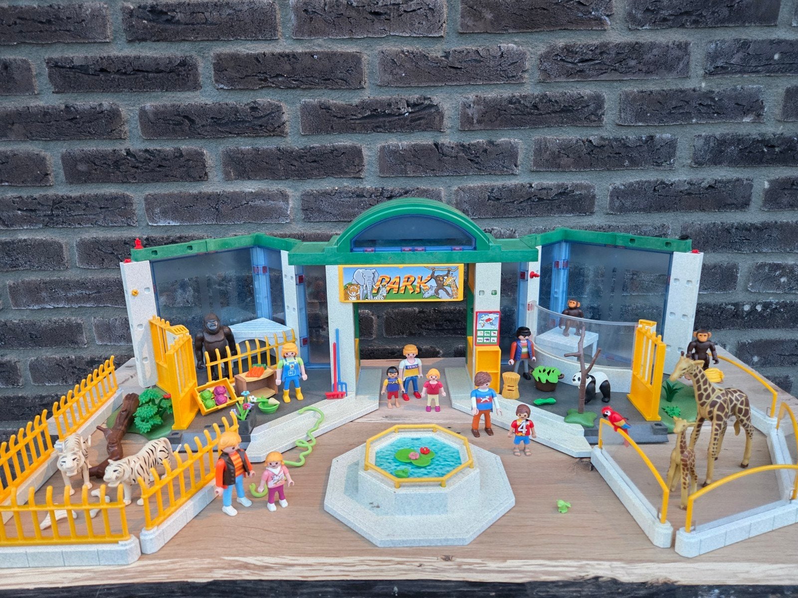 Playmobil dierentuin, Gebruikt, Complete set, Overige typen, Family fun