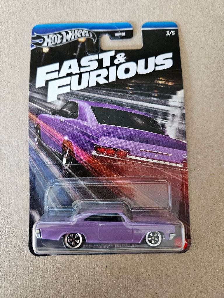 Hot Wheels - Fast & Furious - 1966 Chevy Impala, Ophalen of Verzenden, Nieuw