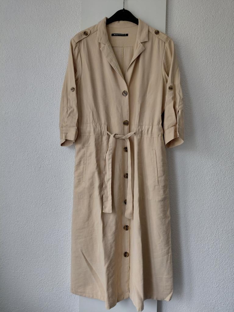 EXPRESSO beige jurk 40, Maat 38/40 (M), Expresso, Beige, Ophalen of Verzenden