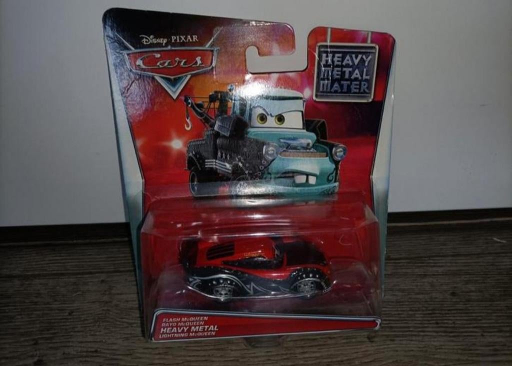 🚙metalen cars auto: heavy metal lightning mcqueen.  Nieuw, Verzenden, Nieuw