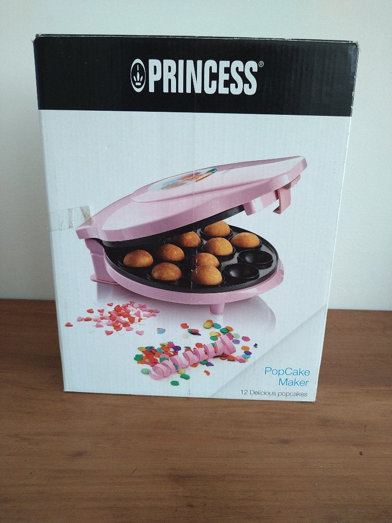 Princess Popcake Cakepop Kaasbolletjes Maker, Hobby en Vrije tijd, Taarten en Cupcakes maken, Ophalen, Zo goed als nieuw, Cupcakes