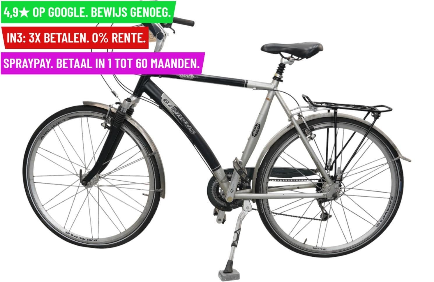 Herenfiets Batavus Compas 28"/58cm/24ver - Garantie/Levering, Fietsen en Brommers, Fietsen | Heren | Herenfietsen, 9713 Bv Groningen