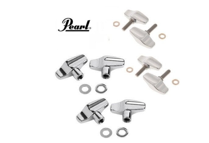 Pearl UGN 8/2 wing nut M8 & UGB 620/2 Wing Bolt M6x20mm, Ophalen of Verzenden, Zo goed als nieuw, Instrumentstandaard, Drums of Percussie