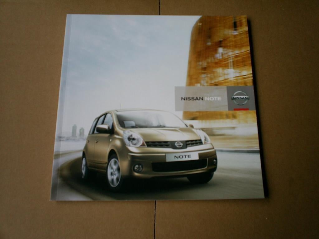 Nissan Note 8 / 2007 44 pag., Verzenden, Zo goed als nieuw, Nissan