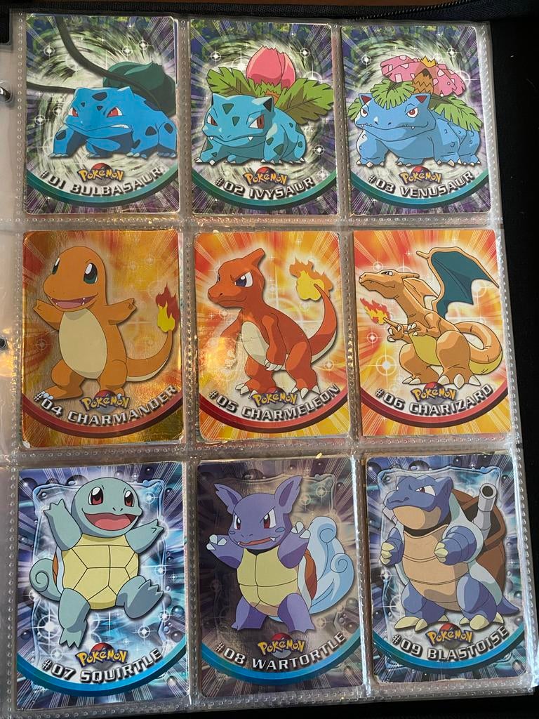 Complete Topps Pokémon - 1e Serie, Hobby en Vrije tijd, Verzamelkaartspellen | Pokémon, Gebruikt, Meerdere kaarten, Foil, Ophalen