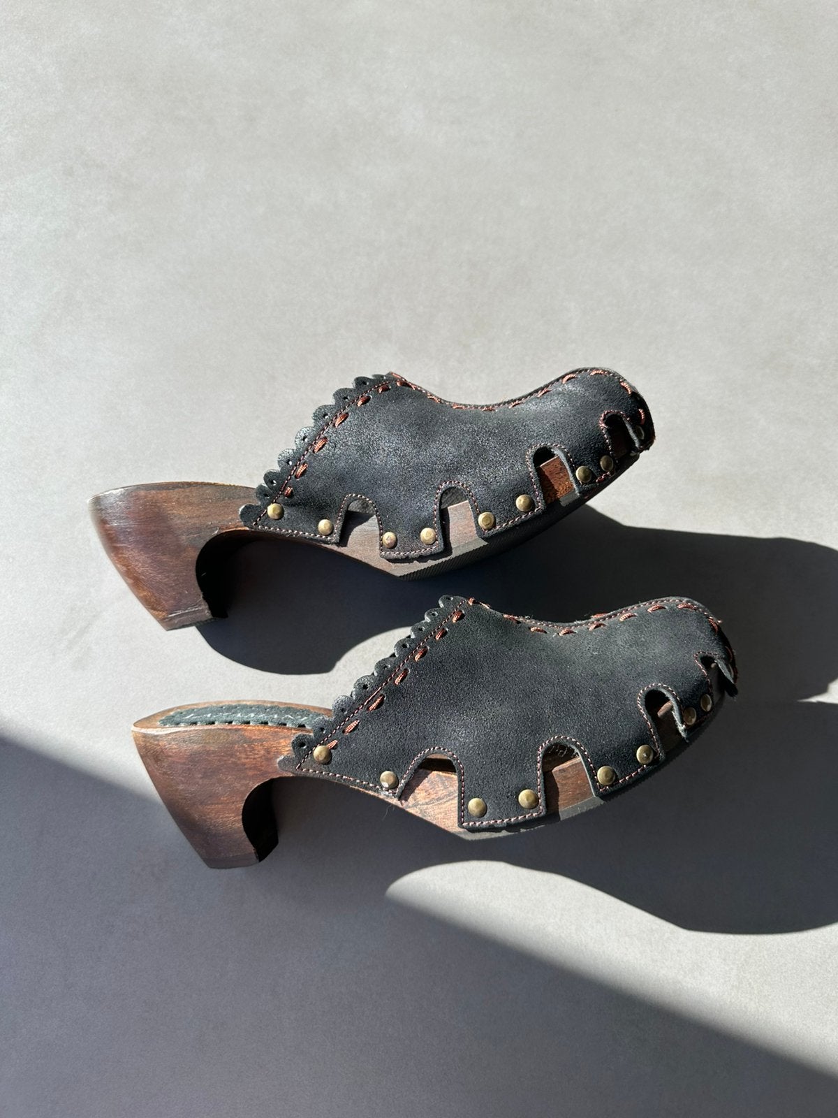 Nieuwe zwarte leren Lazamani muiltjes, maat 40, Verzenden, Zwart, Sandalen of Muiltjes, Lazamani