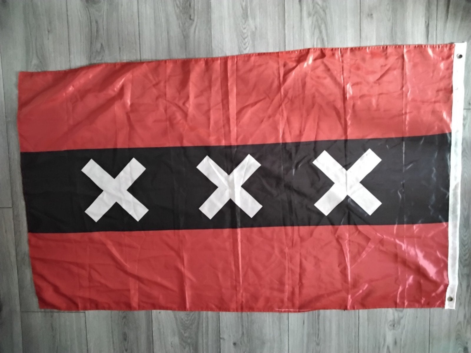 Grote vlag van Amsterdam, Diversen, Vlaggen en Wimpels, Ophalen of Verzenden