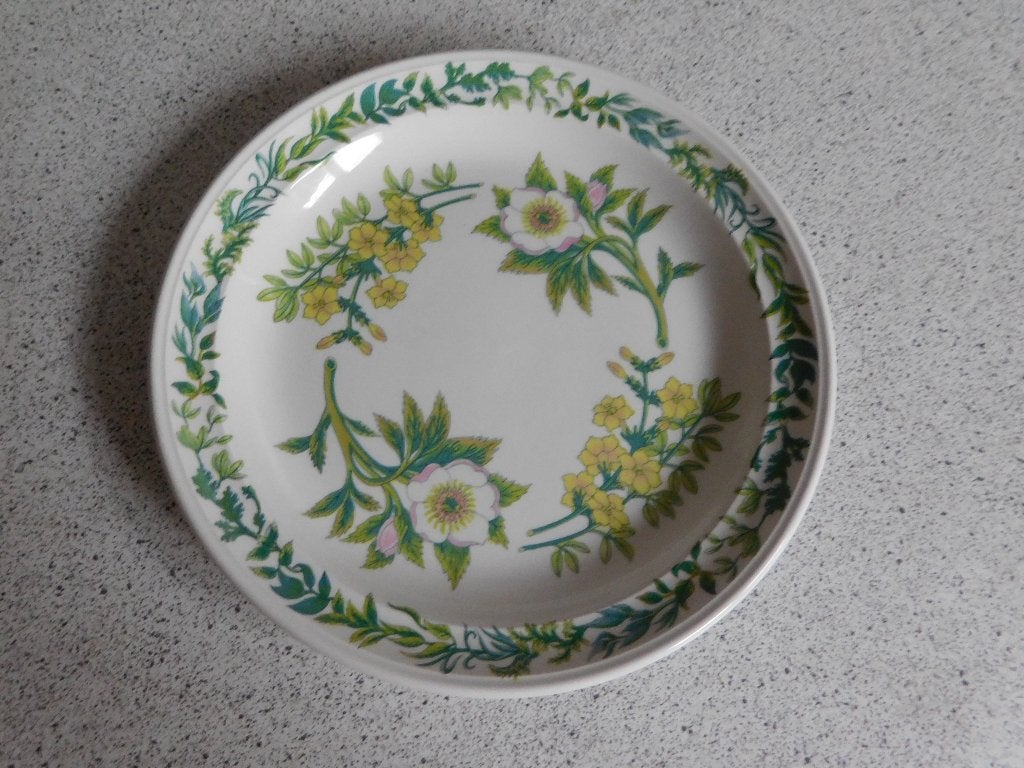 Bord 19 cm. Flower of the Year Susan Williams-.. Portmeirion, Ophalen of Verzenden