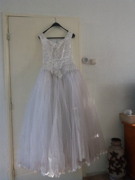Trouwjurk, Kleding | Dames, Ophalen of Verzenden, Zo goed als nieuw, Wit, Trouwjurk