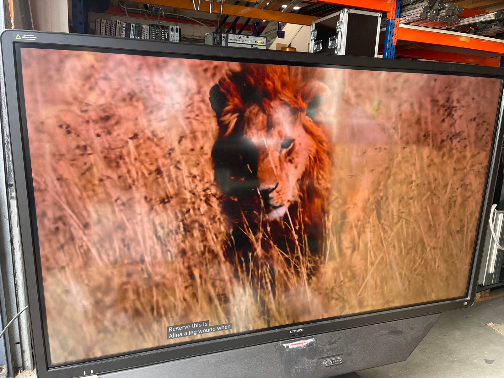 CTOUCH TOUCH 4K UHD 86inch 218cmNorm€6219,40 nu€700,00 Lift, Ophalen, Zo goed als nieuw, Tv en Weergevers