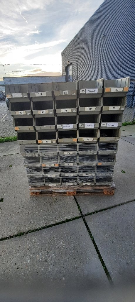 Magazijnbakken, Ophalen, Gebruikt, Minder dan 50 cm, Minder dan 40 cm