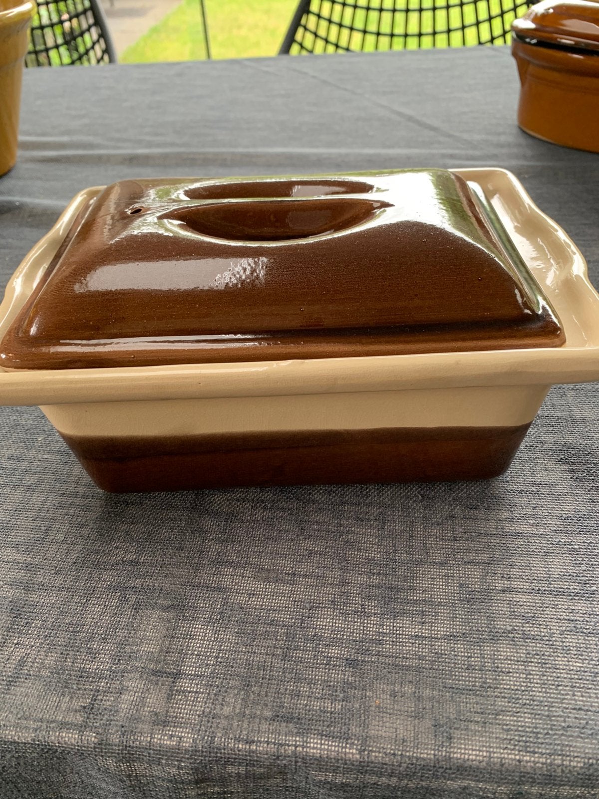 Paté schaal, Huis en Inrichting, Keuken | Potten en Pannen, Ophalen of Verzenden, Zo goed als nieuw, Overige materialen, Overige typen