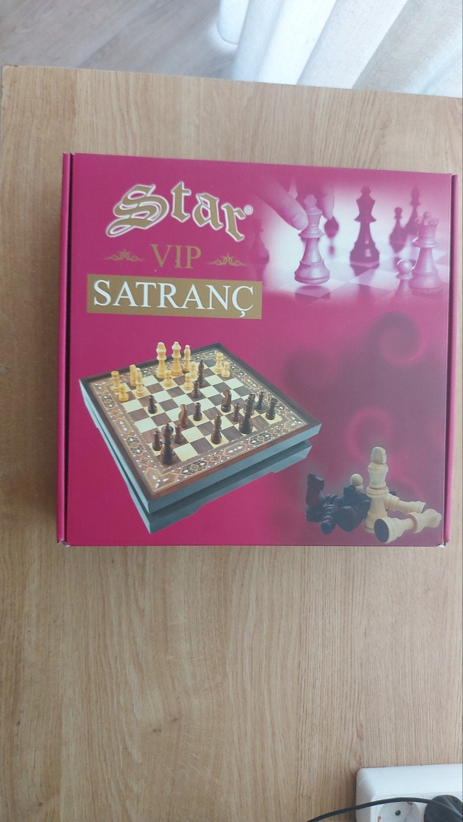 Prachtig schaakspel - Nieuw in doos, Een of twee spelers, Ophalen of Verzenden, Nieuw, VIP Star Satranç