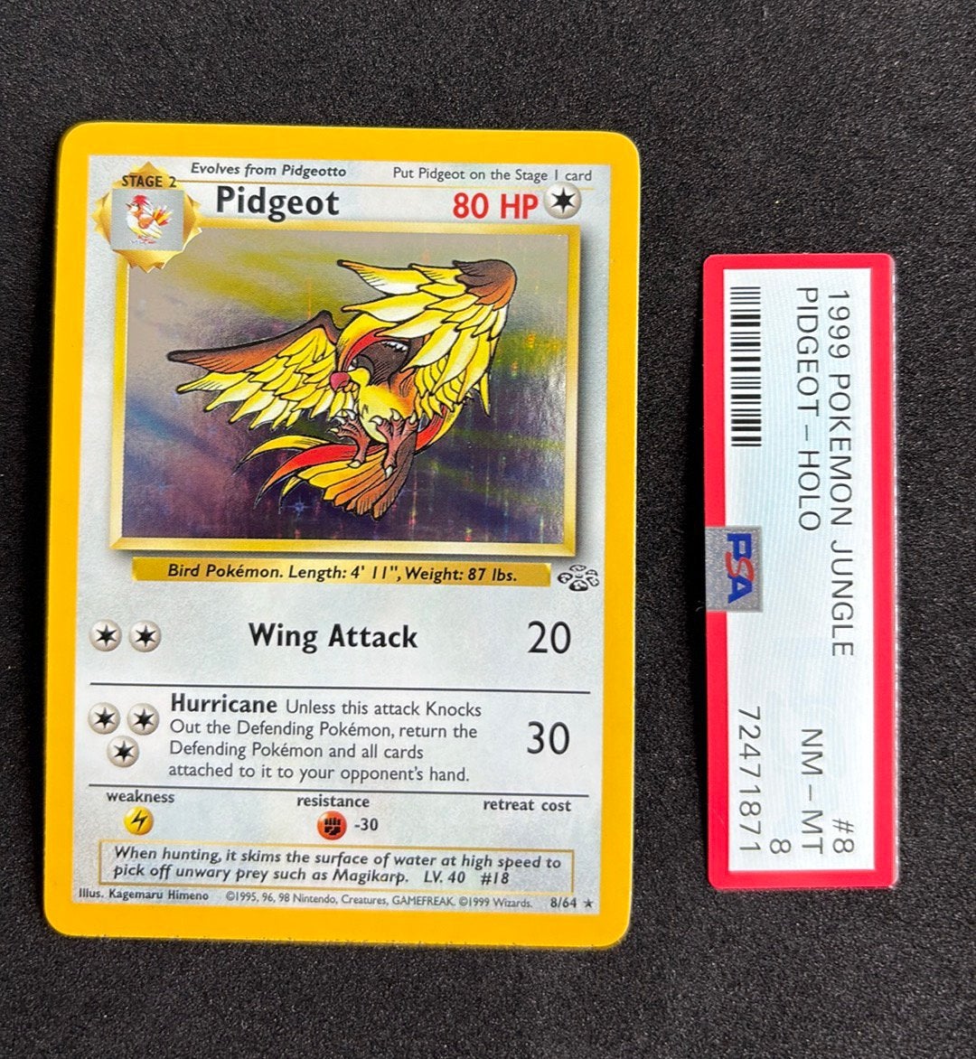 Pidgeot jungle 8/64, Hobby en Vrije tijd, Verzamelkaartspellen | Pokémon, Ophalen of Verzenden, Zo goed als nieuw, Losse kaart
