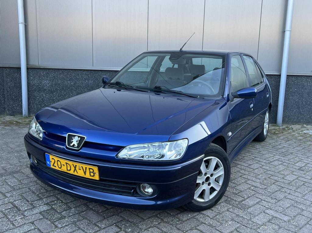 Peugeot 306 1.6 XT 5drs Airco Rijdt Goed NL Auto NAP, Auto's, Peugeot, Gebruikt, Blauw, 49 €/maand, Origineel Nederlands