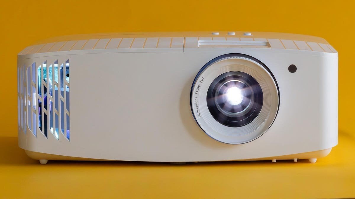 Optoma UHD38x Ultra HD 4K Beamer - 4000 Ansi Lumen, Ophalen of Verzenden, Zo goed als nieuw, Optoma, DLP