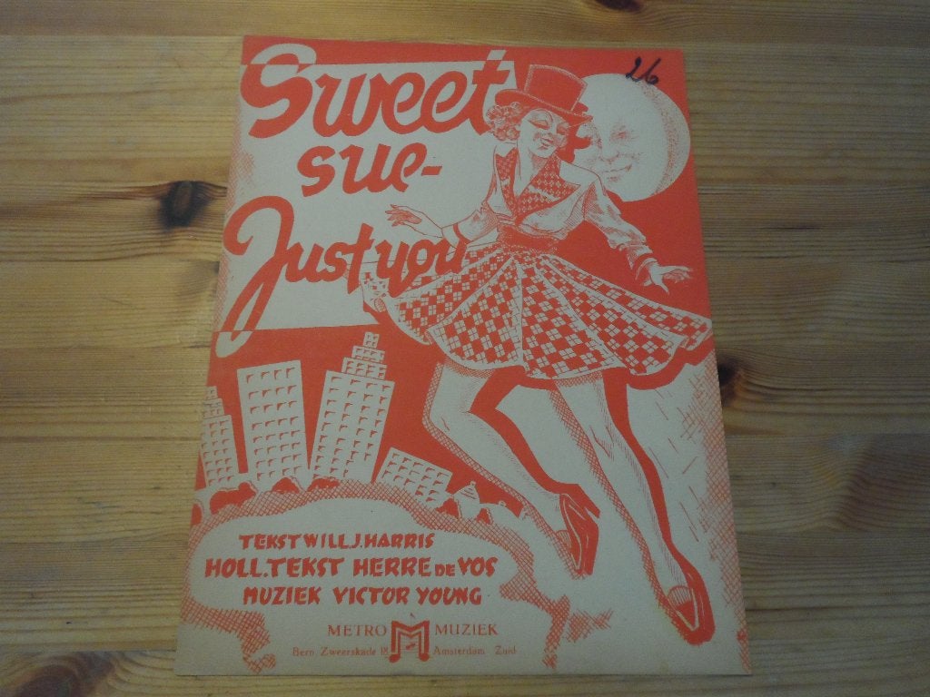 Sweet sue just you - victor young, Muziek en Instrumenten, Gebruikt, Gitaar, Ophalen of Verzenden, Artiest of Componist