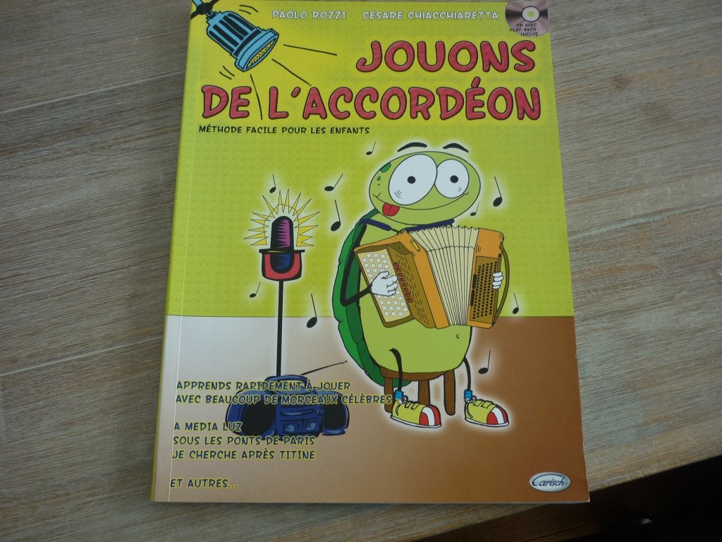 Paolo Rozzi - Jouons De l' Accordeon, Ophalen of Verzenden, Zo goed als nieuw, Artiest of Componist, Populair