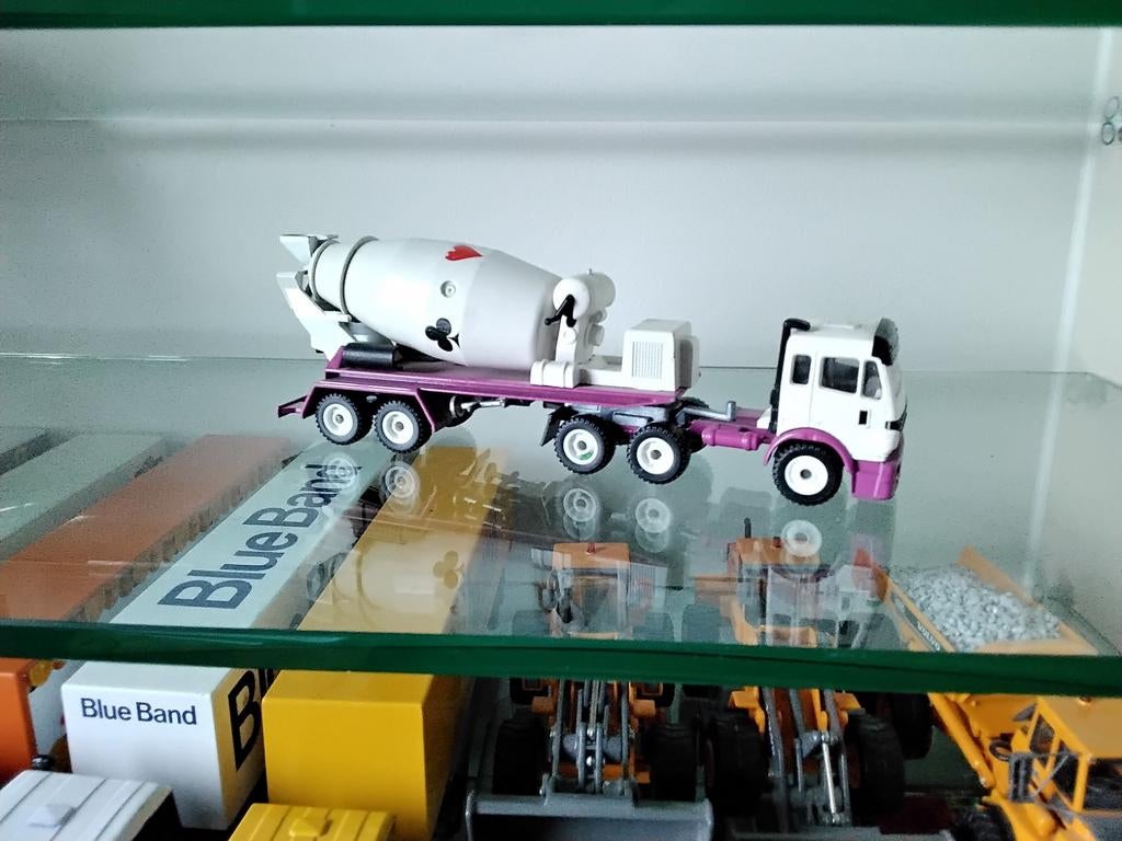 Siku Cement Auto - Betonmixer Speelgoedvoertuig, Hobby en Vrije tijd, Modelauto's | 1:50, Ophalen of Verzenden, Gebruikt