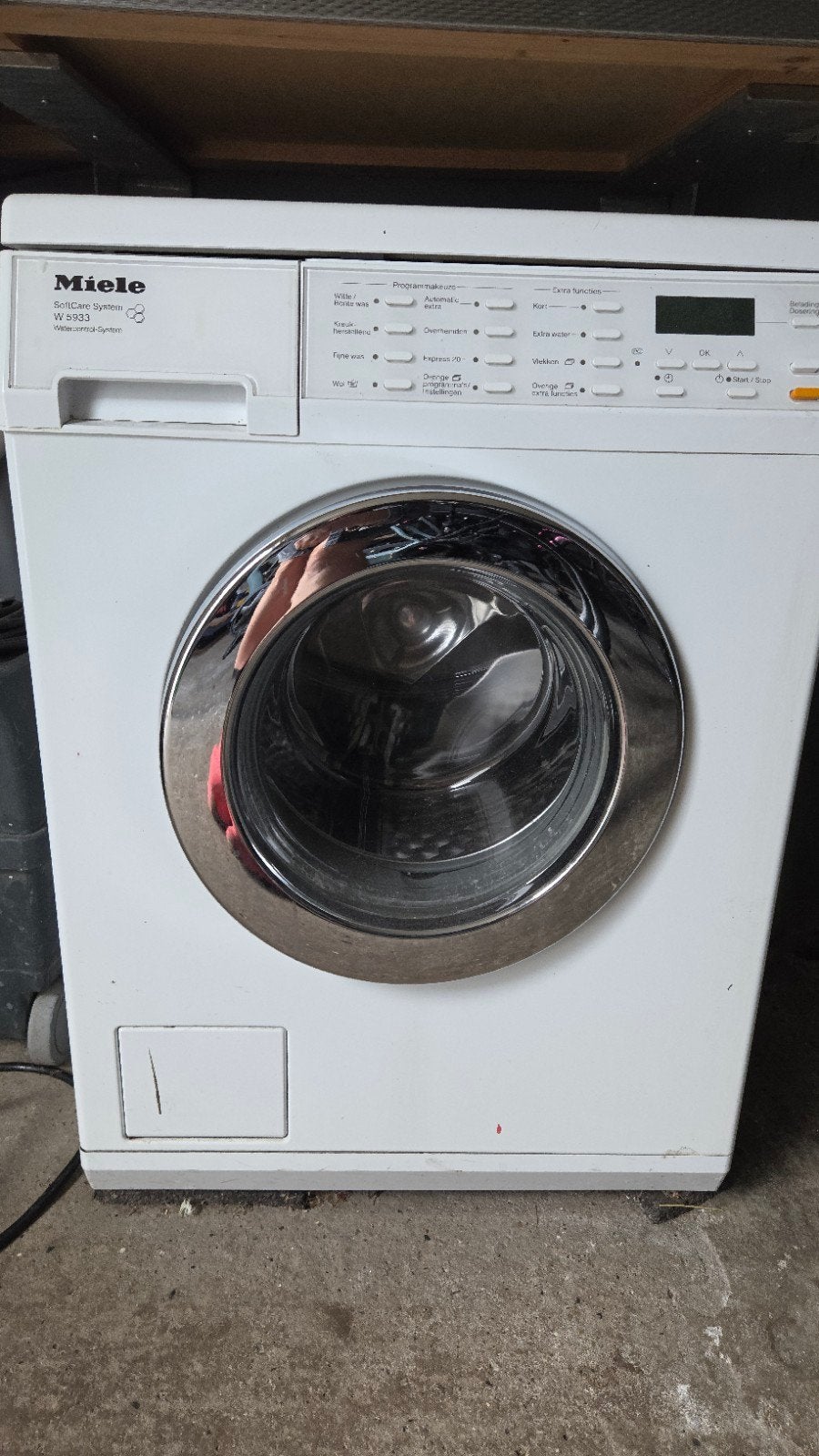 Miele W 5933 Wasmachine - Goed Gebruikt, Ophalen, Gebruikt, 1200 tot 1600 toeren, Voorlader