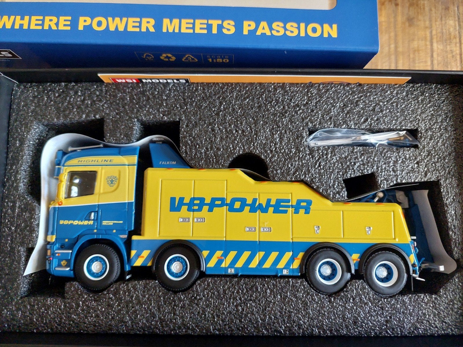 wsi wrecker scania V8 power ., Ophalen of Verzenden, Nieuw, Bus of Vrachtwagen, Wsi