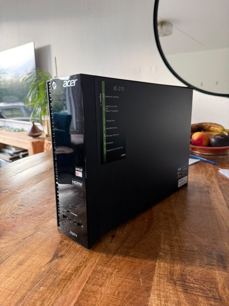 Acer XC-215, Ophalen of Verzenden
