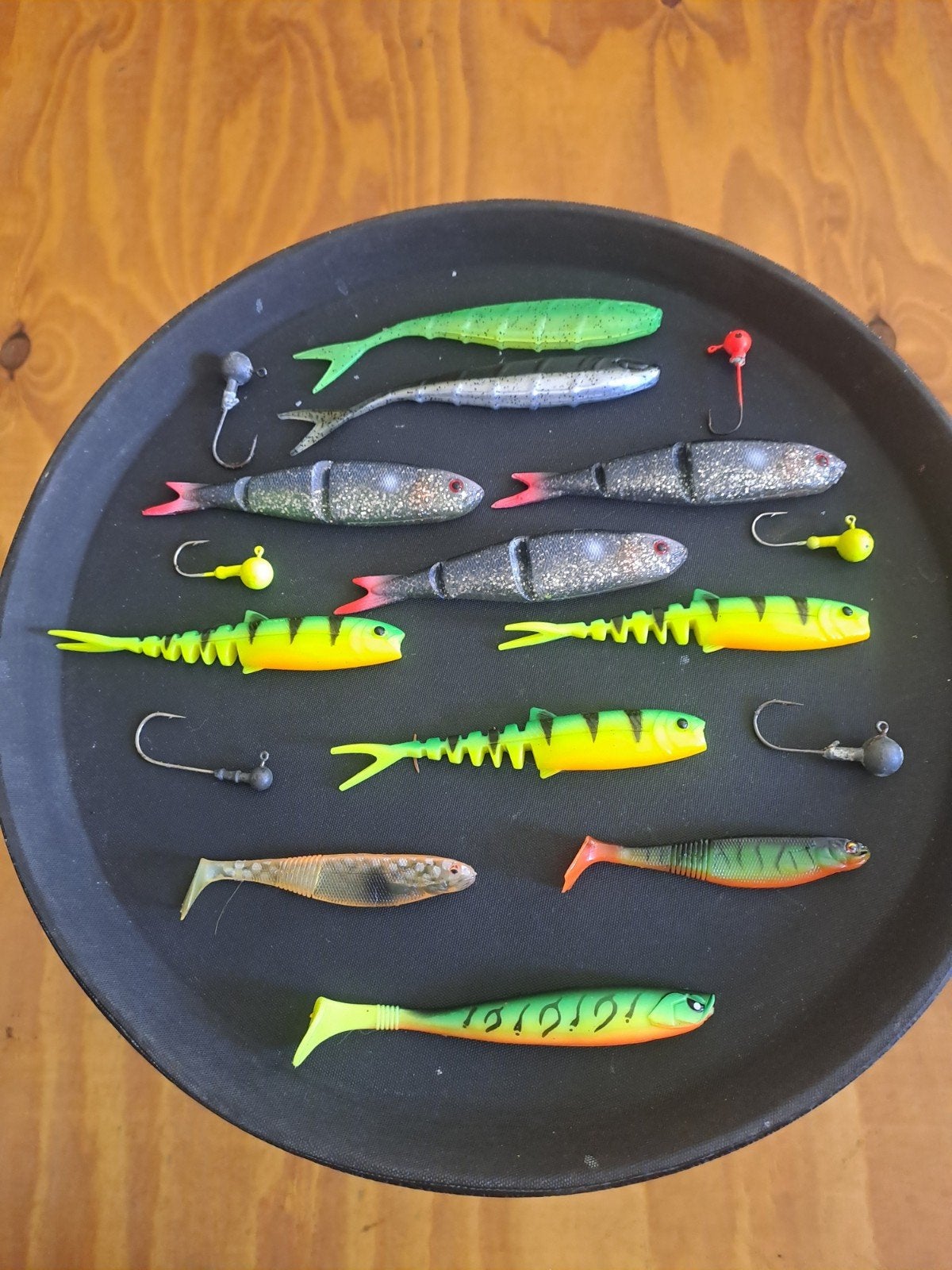 Diverse set kunstaas voor vissen op snoek en snoekbaars, Ophalen of Verzenden, Gebruikt, Kunstaas