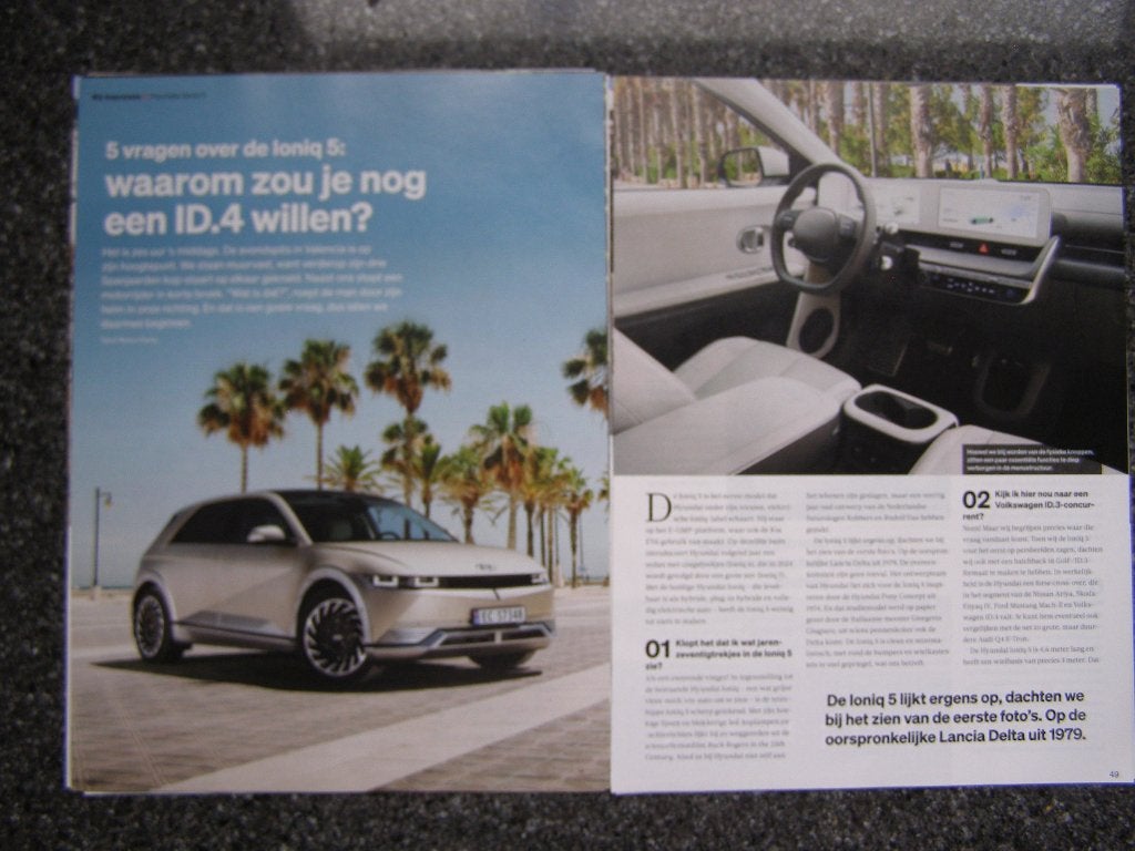 Hyundai Ioniq5 ? 17x autotest lezen, Ophalen, Gelezen, Overige merken