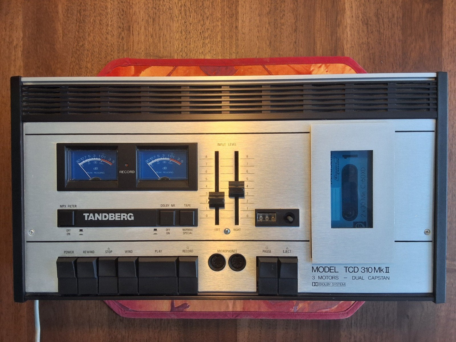 Tandberg TCD 310 Mk II, Audio, Tv en Foto, Cassettedecks, Ophalen, Overige merken