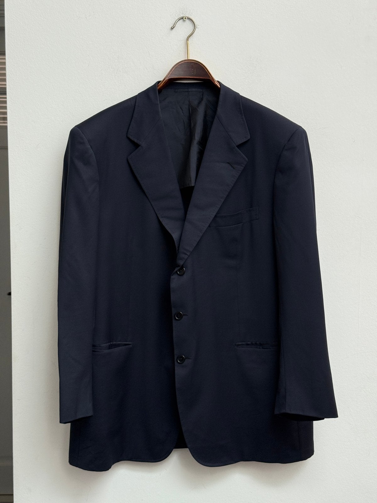 Brioni voor Galtrucco Traiano Wollen Colbert Navy Maat 56, Blauw, Maat 56/58 (XL), Ophalen of Verzenden, Zo goed als nieuw