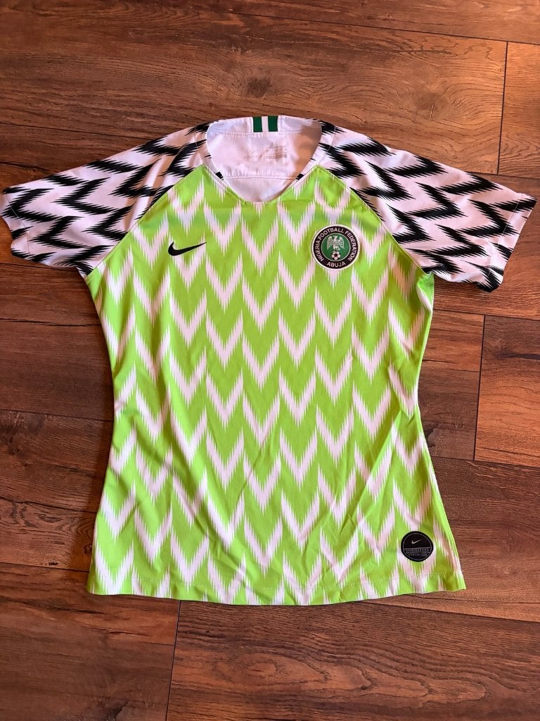 Naija Nigeria Voetbal shirt maat M, Maat M, Ophalen of Verzenden, Zo goed als nieuw, Shirt
